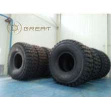 huge OTR tyre and wheel, tyre assembled with wheel